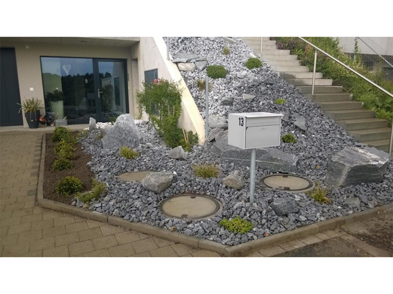 Pflegeleichte Steingärten